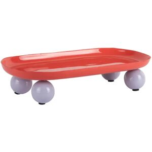 Oval tray Present Time Double Funky Rouge 16x6x2 cm Oval tray Present Time Double Funky Rouge 16x6x2 cm