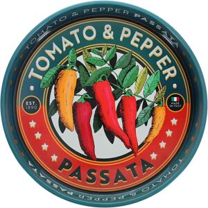 Metal tray Rex London Passata Bleu 33x33x4 cm Metal tray Rex London Passata Bleu 33x33x4 cm