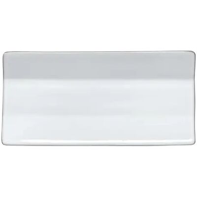 Rectangular Tray Costa Nova Coastland (x6) Blanc 20,1x9,8x2,1 cm Rectangular Tray Costa Nova Coastland (x6) Blanc 20,1x9,8x2,1 cm