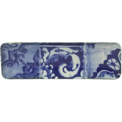Rectangular Tray Costa Nova Nova Bleu 36,8x12,2x2,8 cm Rectangular Tray Costa Nova Nova Bleu 36,8x12,2x2,8 cm