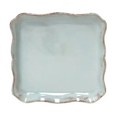 Square tray Costa Nova Alentejo (x2) Turquoise 21,0 x 20,7x2,8 cm/0,47 L Square tray Costa Nova Alentejo (x2) Turquoise 21,0 x 20,7x2,8 cm/0,47 L