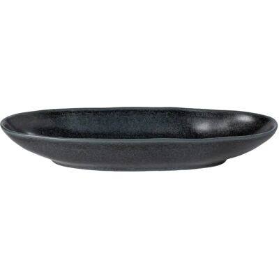 Oval tray Costa Nova Noir 41x14,3x4,7 cm Oval tray Costa Nova Noir 41x14,3x4,7 cm