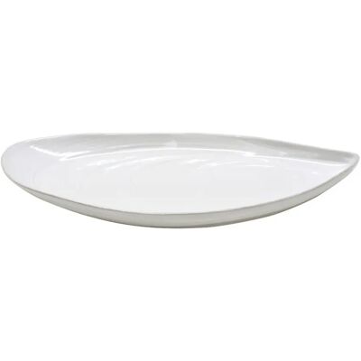 Tray Costa Nova 45 Blanc 45,5x20,7x4,4 cm Tray Costa Nova 45 Blanc 45,5x20,7x4,4 cm