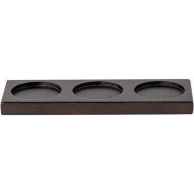 Rectangular wooden tray with 3 sections Costa Nova Marron 25x8,5x1,7 cm Rectangular wooden tray with 3 sections Costa Nova Marron 25x8,5x1,7 cm