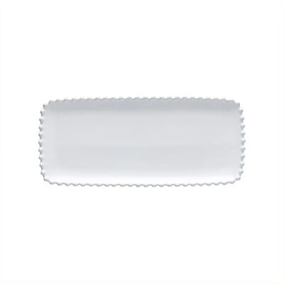 Rectangular Tray Costa Nova Alentejo (x6) Blanc 30,2x13,2x2,1cm Rectangular Tray Costa Nova Alentejo (x6) Blanc 30,2x13,2x2,1cm