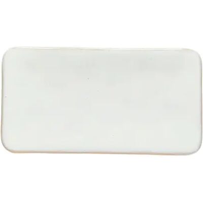 Rectangular Tray Costa Nova Roda (x6) Blanc 19,0x9,6x1,7 cm Rectangular Tray Costa Nova Roda (x6) Blanc 19,0x9,6x1,7 cm