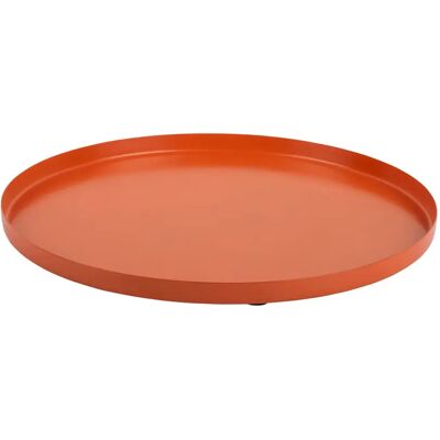 Round tray Present Time Servir Orange 1,5x30 cm Round tray Present Time Servir Orange 1,5x30 cm