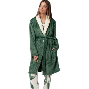 Women's robe Admas Luxury Leaves Vert 2XL Women's robe Admas Luxury Leaves Vert 2XL