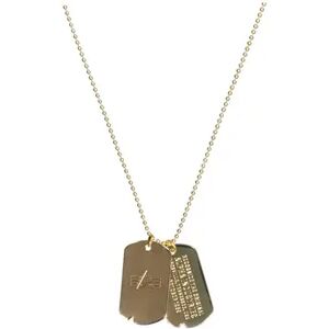 Collar Alpha Industries Dog Tag Doré TU Collar Alpha Industries Dog Tag Doré TU