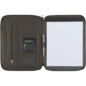 Zipped A4 document holder Oberthur Detroit Vert TU Zipped A4 document holder Oberthur Detroit Vert TU