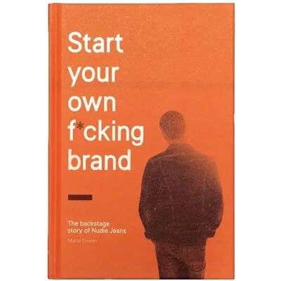 Book Nudie Jeans Start your own brand English Orange One size Book Nudie Jeans Start your own brand English Orange One size