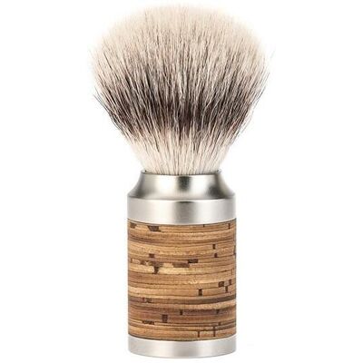 Mühle Rocca Silvertip Fibre Barber Brush - Barber Type Mühle Rocca Silvertip Fibre Barber Brush - Barber Type