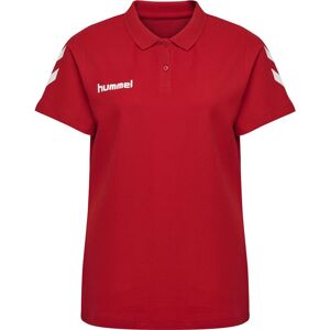 Women's polo shirt Hummel hmlGO cotton Rouge Female XS Women's polo shirt Hummel hmlGO cotton Rouge Female XS