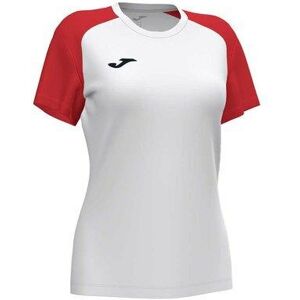 JOMA Academy IV White Short Sleeve T-Shirt - Sportswear JOMA Academy IV White Short Sleeve T-Shirt - Sportswear