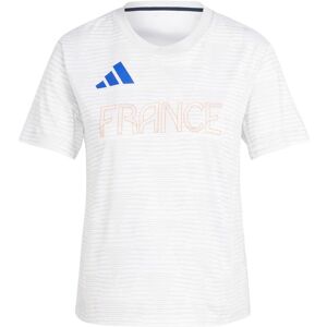 Adidas Official women's team training jersey France 2024/25 Blanc Female XL Adidas Official women's team training jersey France 2024/25 Blanc Female XL
