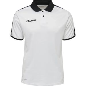 Polo shirt Hummel hmlAUTHENTIC Functional Blanc Unisex S Polo shirt Hummel hmlAUTHENTIC Functional Blanc Unisex S