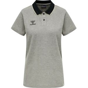 Women's Polo shirt Hummel Move Gris Female L Women's Polo shirt Hummel Move Gris Female L