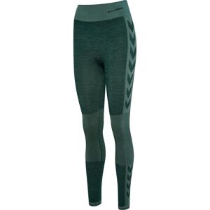 Hummel Hmlclea Seamless Mid Waist Tights Green Gables - Leggings Hummel Hmlclea Seamless Mid Waist Tights Green Gables - Leggings