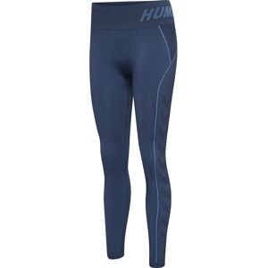 Women's mid-rise leggings Hummel TE Christel Bleu Female S Women's mid-rise leggings Hummel TE Christel Bleu Female S