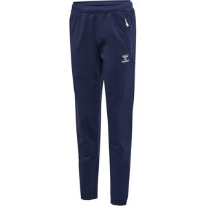 Women's cotton joggers Hummel Move Grid Bleu Female XS Women's cotton joggers Hummel Move Grid Bleu Female XS