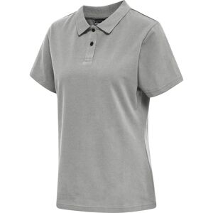 Women's stretch Polo shirt Hummel Red Gris Female S Women's stretch Polo shirt Hummel Red Gris Female S