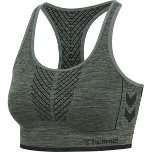 Seamless sports bra for women Hummel MT Aly Bleu Female M Seamless sports bra for women Hummel MT Aly Bleu Female M
