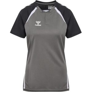 Women's polo shirt Hummel Lead 2.0 Gris Female XS Women's polo shirt Hummel Lead 2.0 Gris Female XS