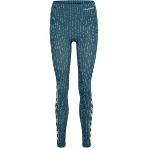 Women's seamless leggings Hummel MT Drops Bleu Female XS Women's seamless leggings Hummel MT Drops Bleu Female XS