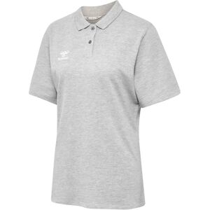 Women's Polo shirt Hummel Go 2.0 Gris Female S Women's Polo shirt Hummel Go 2.0 Gris Female S