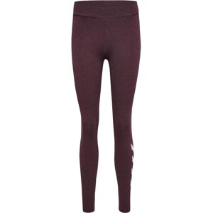 High-waisted logo leggings for women Hummel Pulse Rouge Female L High-waisted logo leggings for women Hummel Pulse Rouge Female L