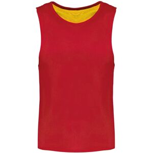 Reversible Training Bib Proact Rouge Unisex L/XL Reversible Training Bib Proact Rouge Unisex L/XL