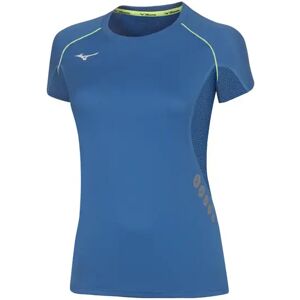 premium women's T-shirt Mizuno JPN Bleu Female L premium women's T-shirt Mizuno JPN Bleu Female L
