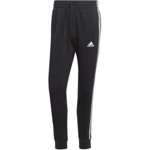 Tapered fleece joggers adidas Essentials 3-Stripes Noir Male 2XL Short Tapered fleece joggers adidas Essentials 3-Stripes Noir Male 2XL Short
