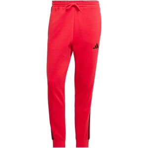 Jogging Trousers adidas Essentials 3-Stripes Fleece Rouge Male 2XL Jogging Trousers adidas Essentials 3-Stripes Fleece Rouge Male 2XL