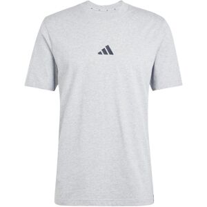 Simple jersey T-shirt adidas Essentials 3-Stripes Gris Male S Simple jersey T-shirt adidas Essentials 3-Stripes Gris Male S