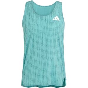 Sleeveless jersey athletic top adidas Adizero Turquoise Male XL Sleeveless jersey athletic top adidas Adizero Turquoise Male XL