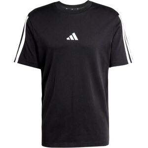 Simple jersey T-shirt adidas Essentials 3-Stripes Noir Male 4XL Simple jersey T-shirt adidas Essentials 3-Stripes Noir Male 4XL