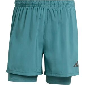 2 in 1 shorts adidas Own the Run Climacool Vert Male M 2 in 1 shorts adidas Own the Run Climacool Vert Male M