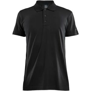 Polo shirt Craft sans coutures adv Noir Male XL Polo shirt Craft sans coutures adv Noir Male XL