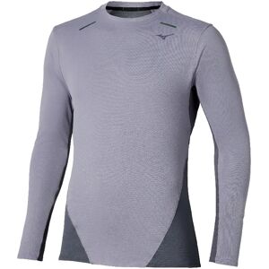 Thermal shirt Mizuno Thermal Charge Argenté Male 2XL Thermal shirt Mizuno Thermal Charge Argenté Male 2XL