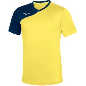 Mizuno Shukyu - S, M, L, XL, 2XL Yellow Football T-shirt - T-shirt de football Mizuno Shukyu - S, M, L, XL, 2XL Yellow Football T-shirt - T-shirt de football