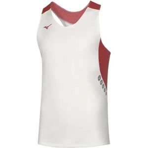 Premium tank top Mizuno JPN Blanc Male XL Premium tank top Mizuno JPN Blanc Male XL