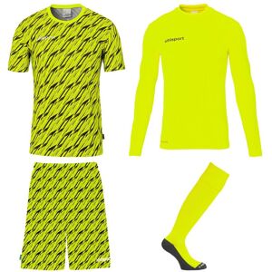 Goalkeeper kit Uhlsport Progressive Jaune Male M Goalkeeper kit Uhlsport Progressive Jaune Male M