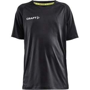 Craft Black Evolve Tee Jr Training T-Shirt - T-Shirt Craft Black Evolve Tee Jr Training T-Shirt - T-Shirt