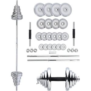 HMS STC50 Chromium Steel 50kg Dumbbells & Barbells HMS STC50 Chromium Steel 50kg Dumbbells & Barbells