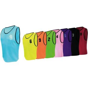 Numbered vests Tremblay CT (x10) Rouge Unisex S Numbered vests Tremblay CT (x10) Rouge Unisex S