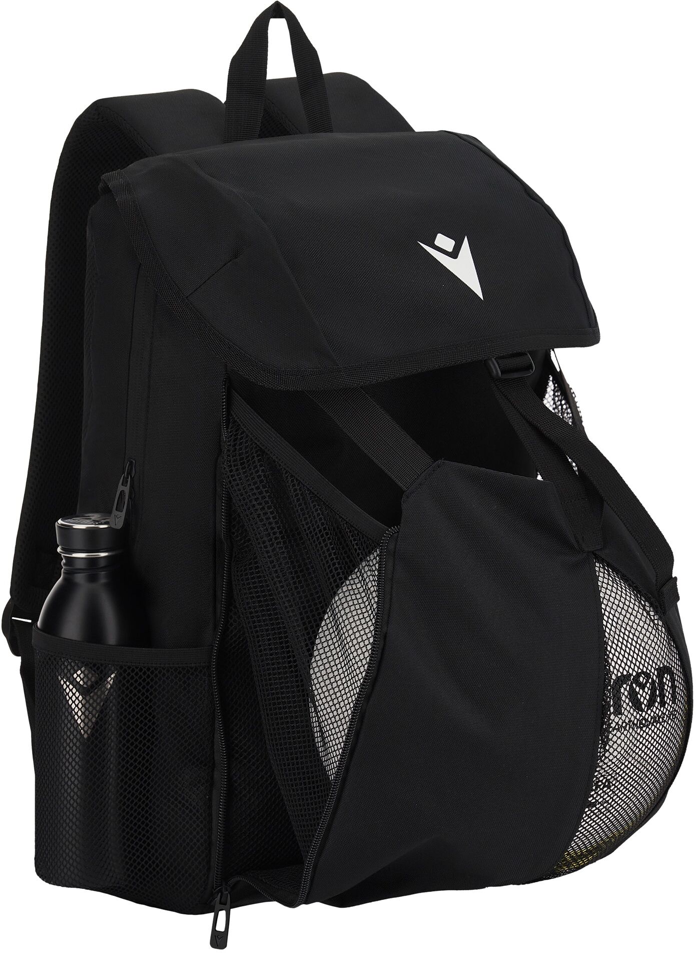 Backpack with ball holder Macron Windfall Noir Unisex One size