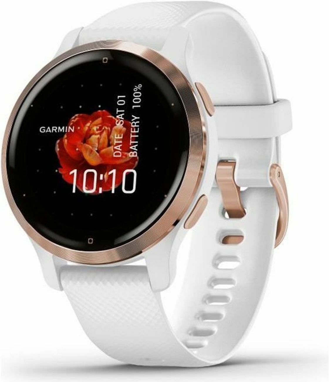 Smartwatch with silicone band Garmin Venu 2 S 40 mm Blanc Unisex One size