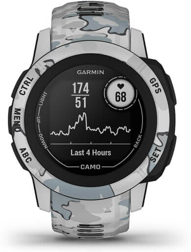 Connected watch Garmin Instinct 2S Camo Edition 40 mm Gris Male One size