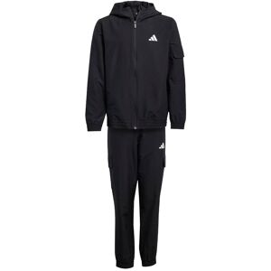 Children's tracksuit adidas Woven Noir Unisex 9/10 years Children's tracksuit adidas Woven Noir Unisex 9/10 years
